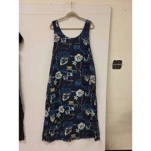Womens Sleeveless Dress Floral Print Casual Summer Dress Size Unspecified